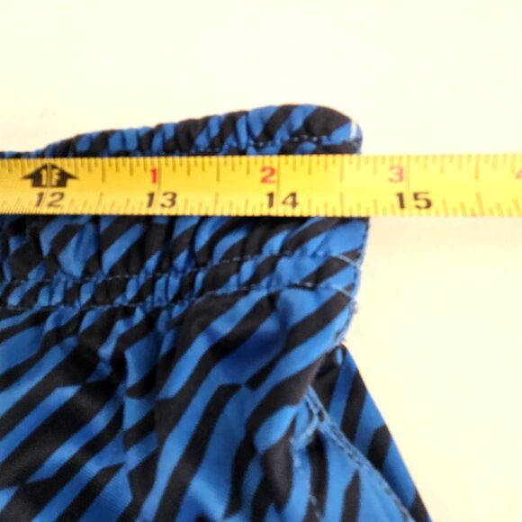 Russell Fresh Force Athletic Shorts Mens M 34-36 Blue Black Dri-Power Pockets - Picture 9 of 11